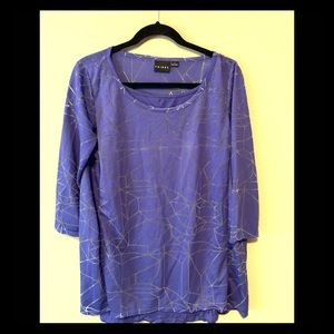 Purple ladies top.